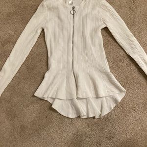 Zip up sweater